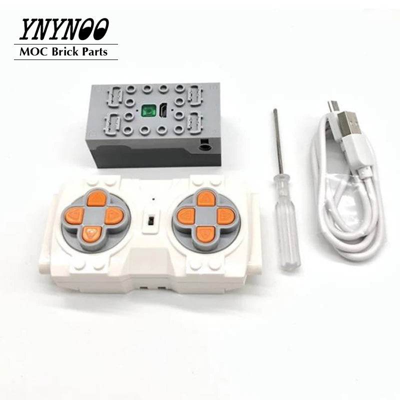 MOC NEW Multifunction 2.4G Bluetooth Lithium Battery Power Unit Upgrade Remote Control Kit Building Block Bricks DIY Particles Toys Building Bricks MOC - ToylandEU