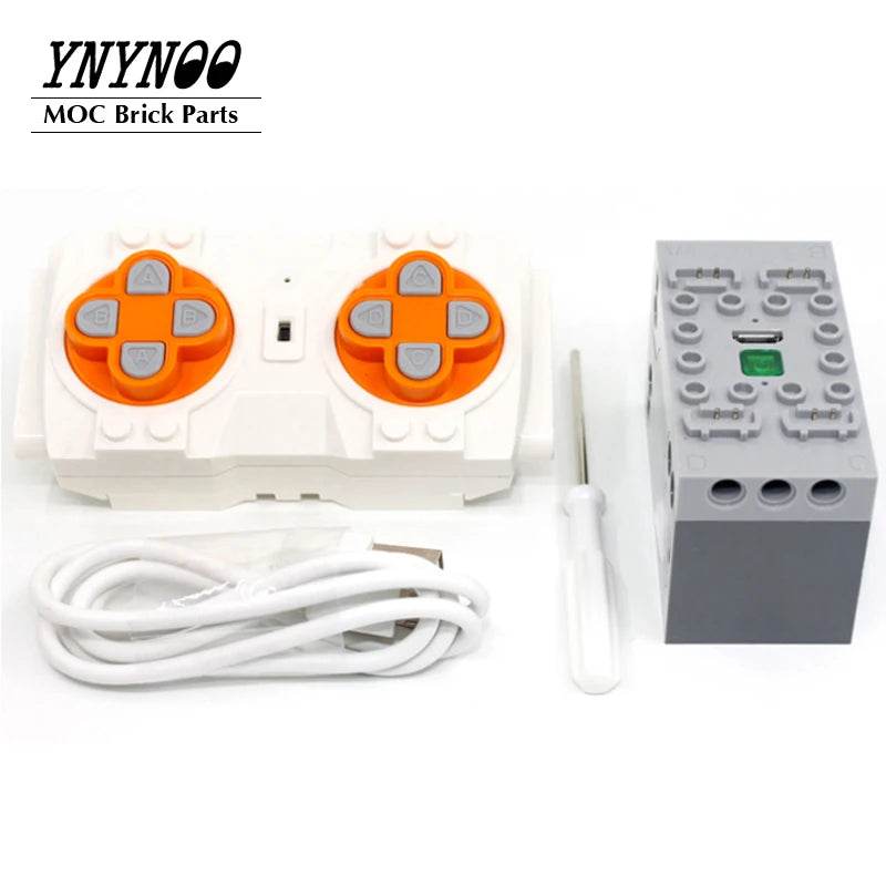 MOC NEW Multifunction 2.4G Bluetooth Lithium Battery Power Unit Upgrade Remote Control Kit Building Block Bricks DIY Particles Toys Building Bricks MOC - ToylandEU
