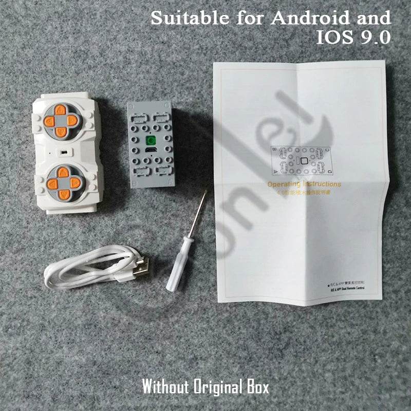 MOC NEW Multifunction 2.4G Bluetooth Lithium Battery Power Unit Upgrade Remote Control Kit Building Block Bricks DIY Particles Toys Building Bricks MOC - ToylandEU