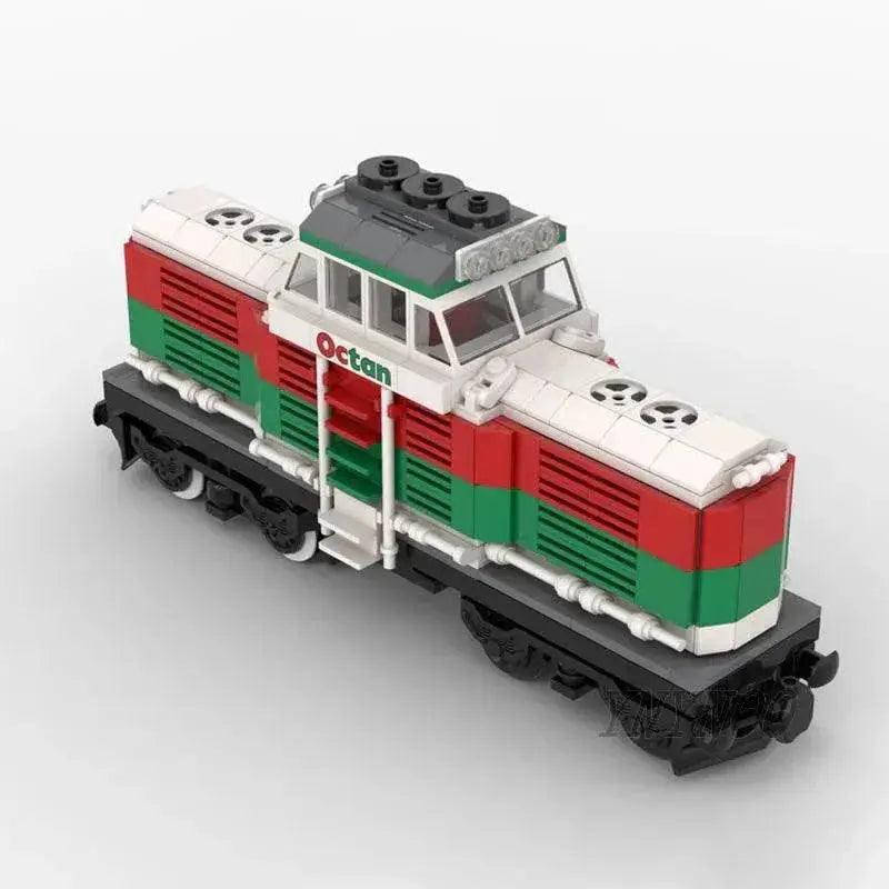  MOC New Hot MOC Building Blocks Octan Train Tank Car Model Toys Building Bricks MOC -  ToylandEU™