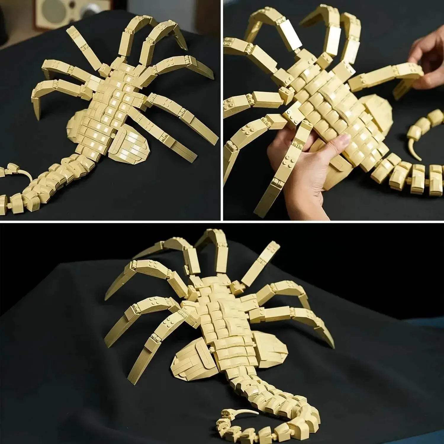 New MOC Alienes Drooling Monster Building Blocks Xenomorph - ToylandEU