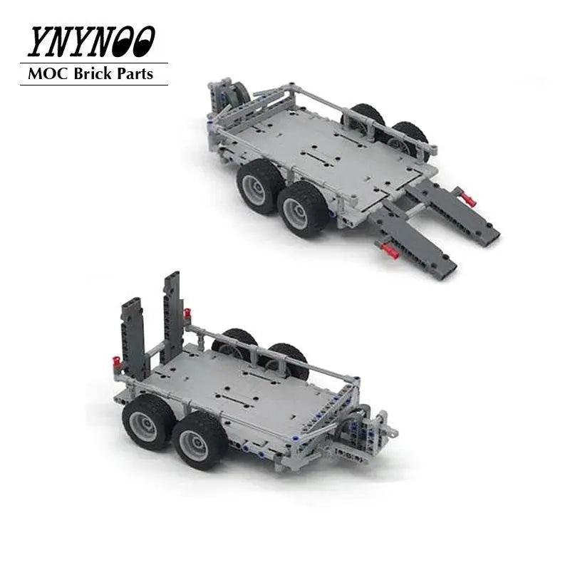  MOC New MOC Lower Loader Tailgate Trailer Building Blocks Model Building Bricks MOC -  ToylandEU™