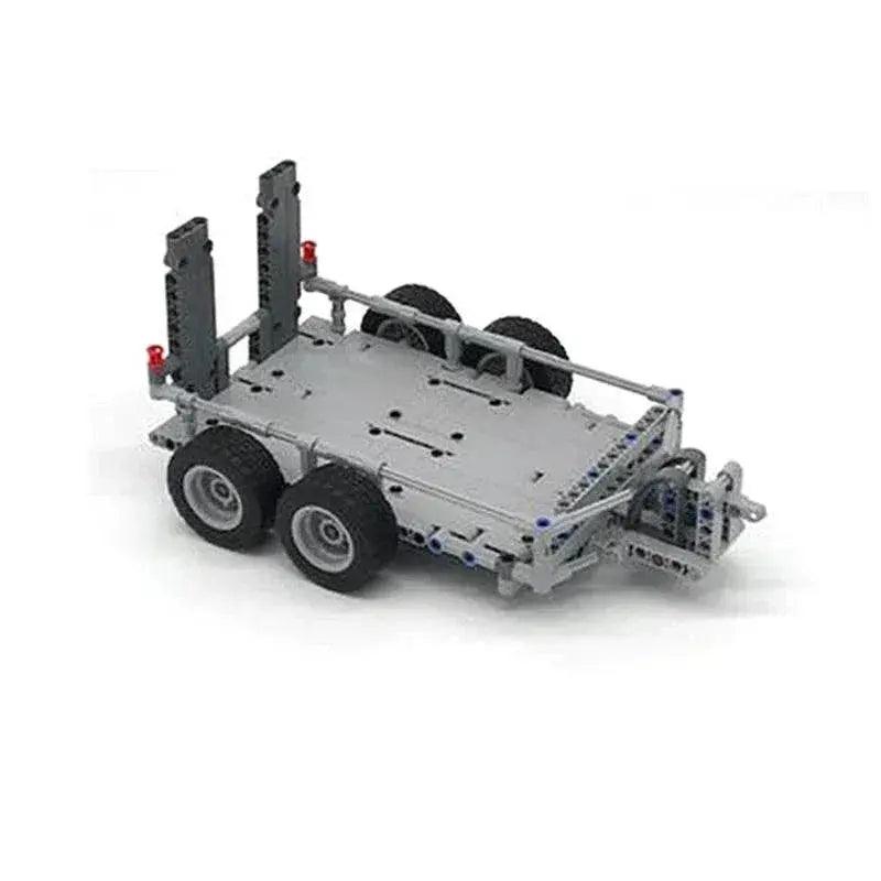  MOC New MOC Lower Loader Tailgate Trailer Building Blocks Model Building Bricks MOC -  ToylandEU™