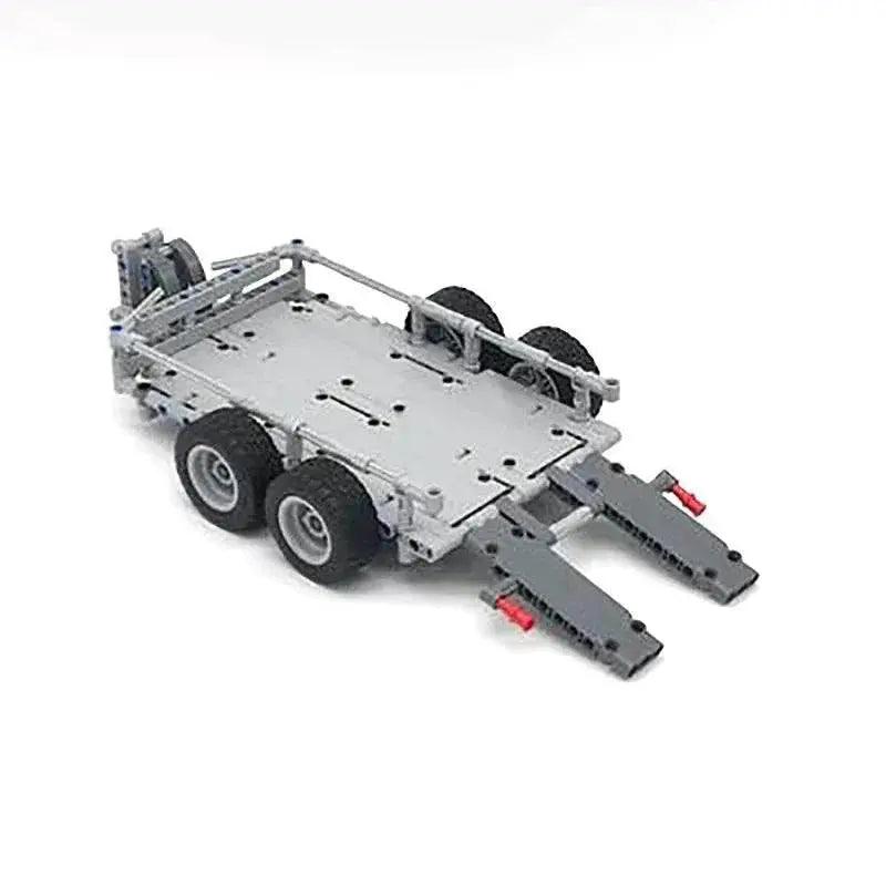  MOC New MOC Lower Loader Tailgate Trailer Building Blocks Model Building Bricks MOC -  ToylandEU™