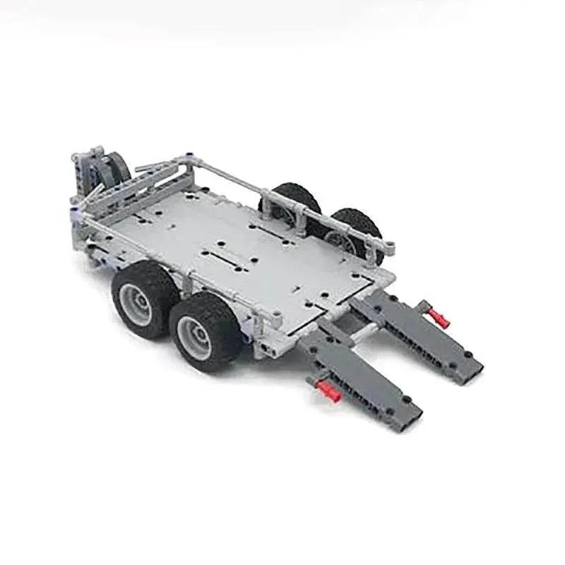  MOC New MOC Lower Loader Tailgate Trailer Building Blocks Model Building Bricks MOC -  ToylandEU™