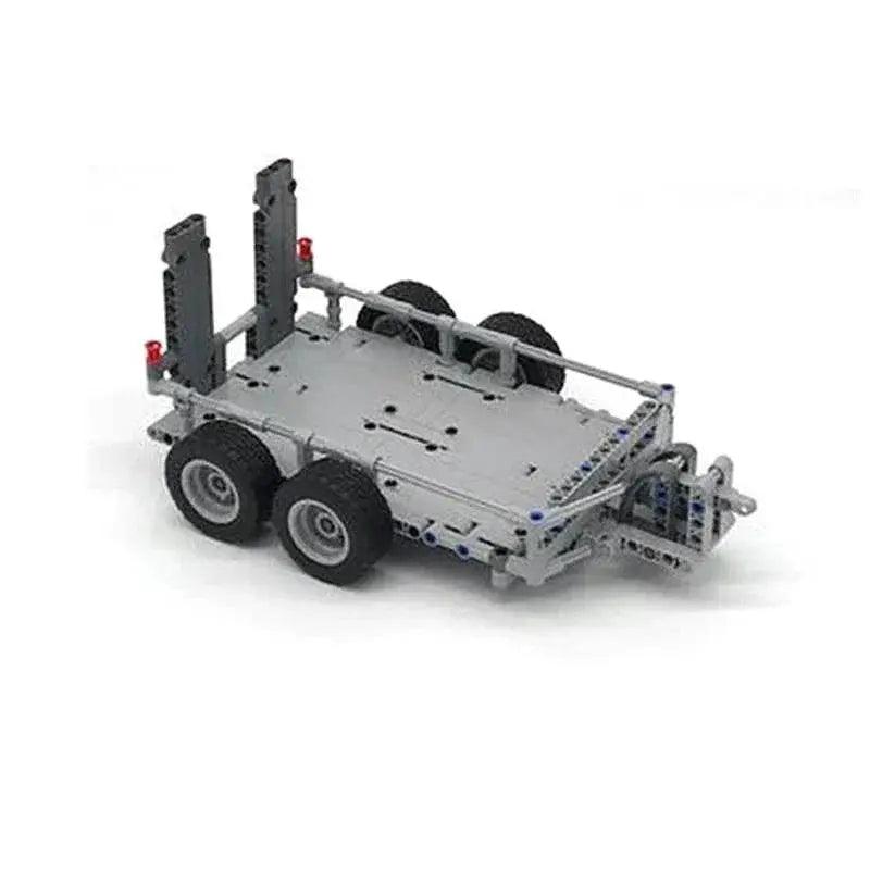  MOC New MOC Lower Loader Tailgate Trailer Building Blocks Model Building Bricks MOC -  ToylandEU™