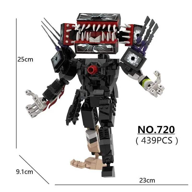 New Skibidi Toilet Building Blocks Set For Boys Xmas Gifts - ToylandEU