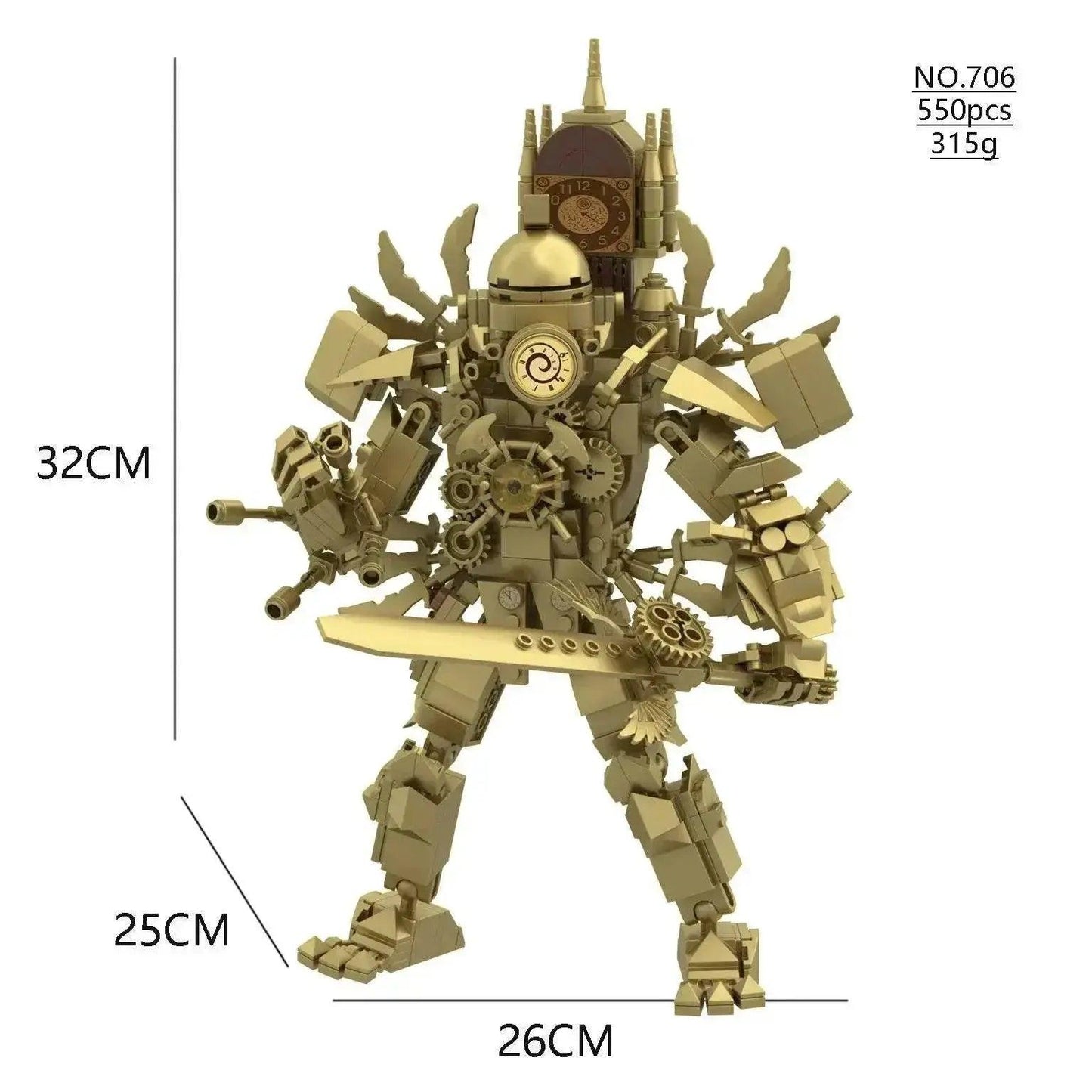  MOC New Skibidi Toilet Building Blocks Toy for Kids Birthday Gifts -  ToylandEU™