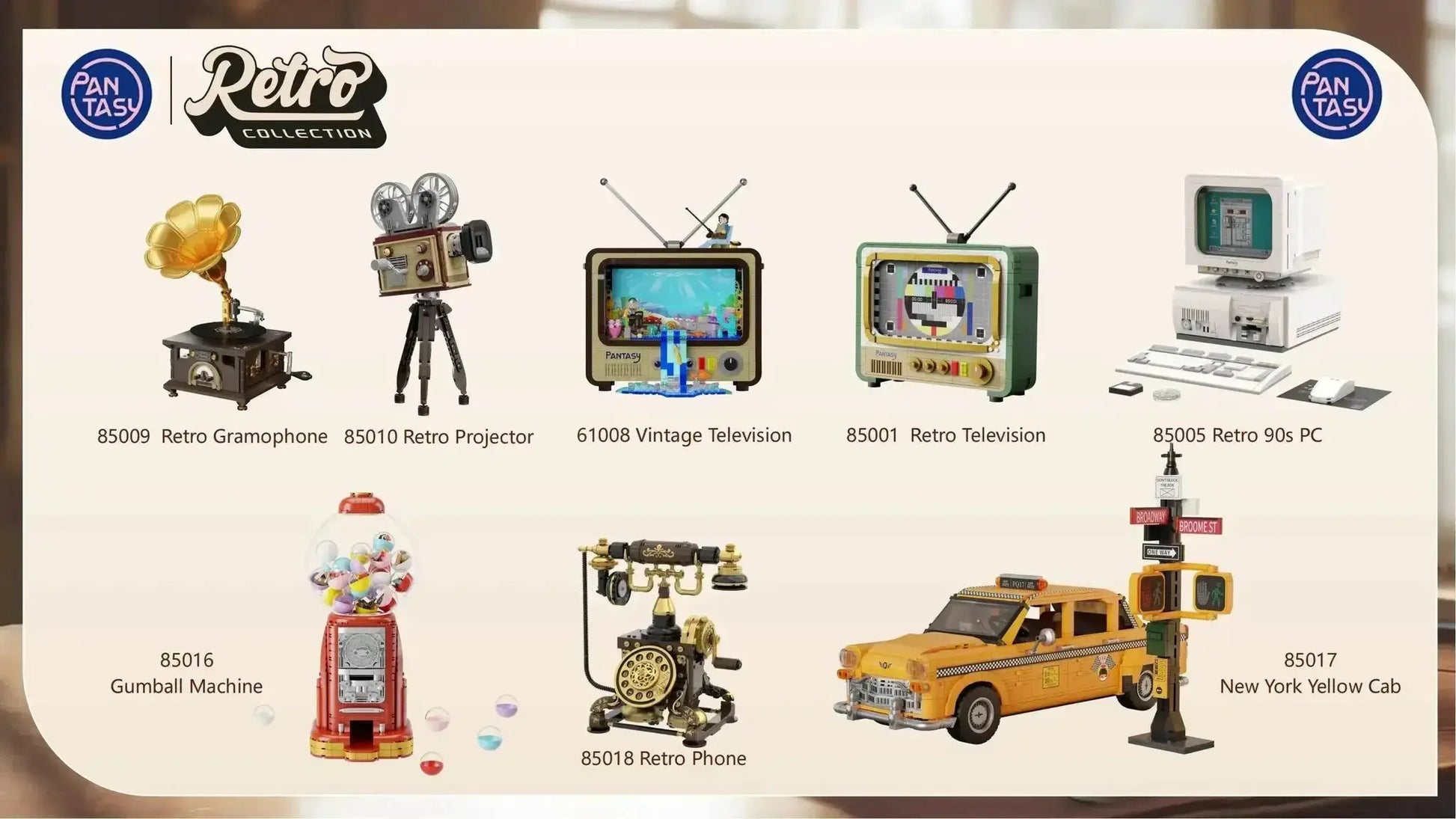 New Vintage Telephone Model Building Blocks Toys for Kids - ToylandEU