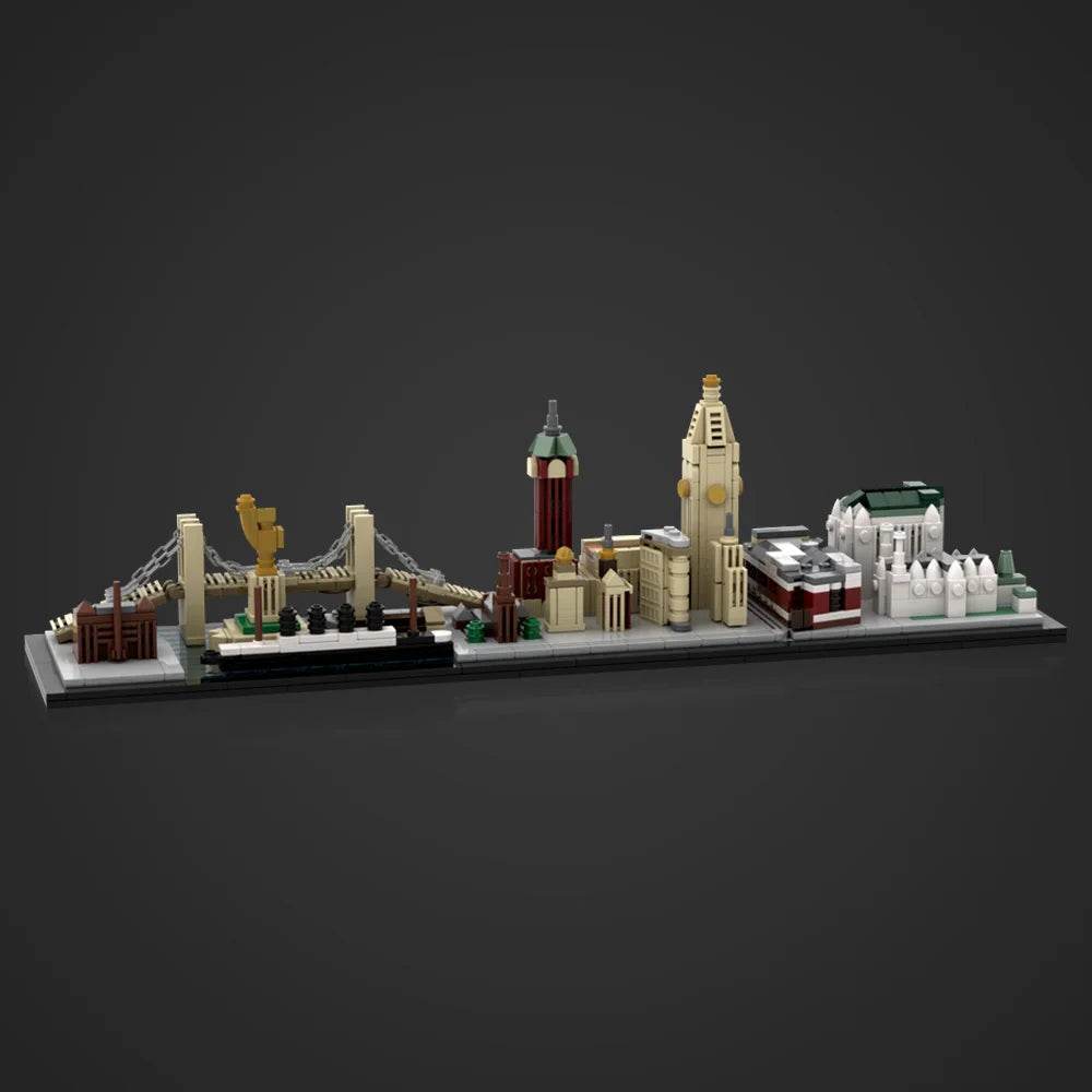 MOC New York Skyline Model Building Blocks Gift Set - ToylandEU