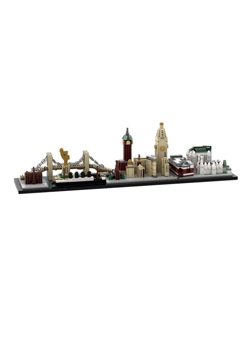 MOC New York Skyline Model Building Blocks Gift Set - ToylandEU