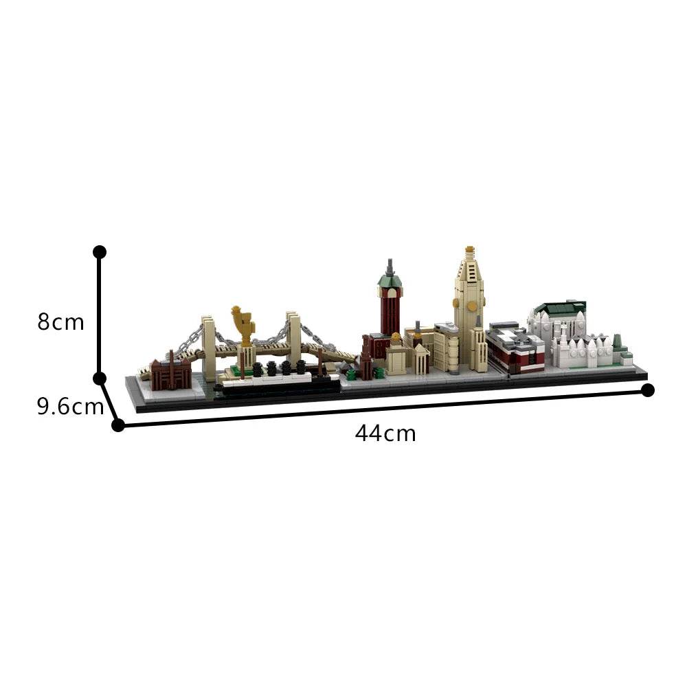 MOC New York Skyline Model Building Blocks Gift Set - ToylandEU