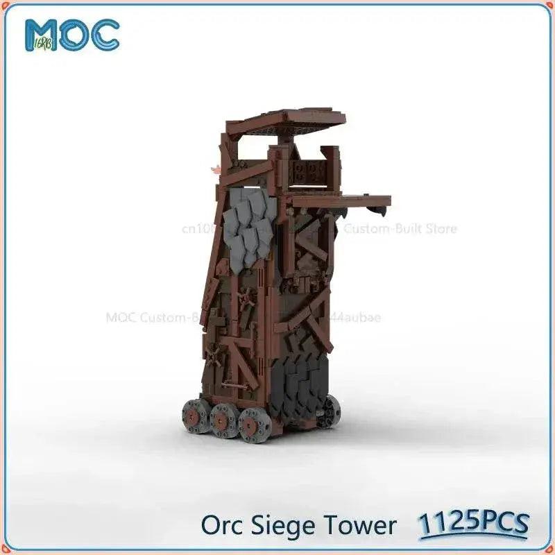  MOC Orc Siege Tower Model MOC Building Blocks DIY Assemble 1125PCS Building Bricks MOC -  ToylandEU™