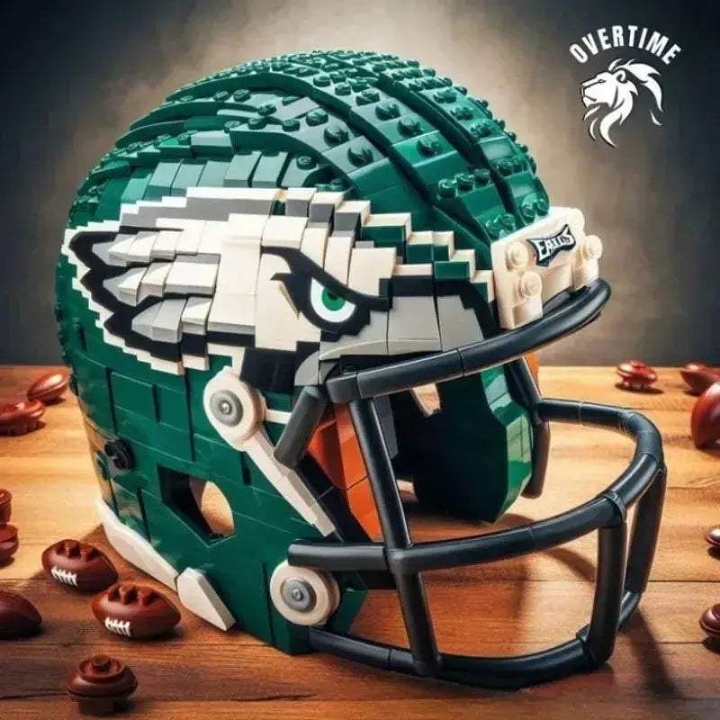 Philadelphia Eagles Building Blocks Champion STEM Toy For Kids - ToylandEU