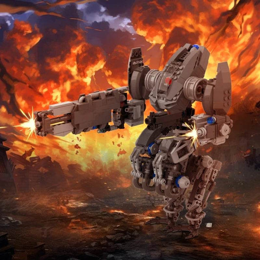 MOC Phobos Robot Model Building Blocks Demon Warrior Mecha Building Bricks MOC - ToylandEU