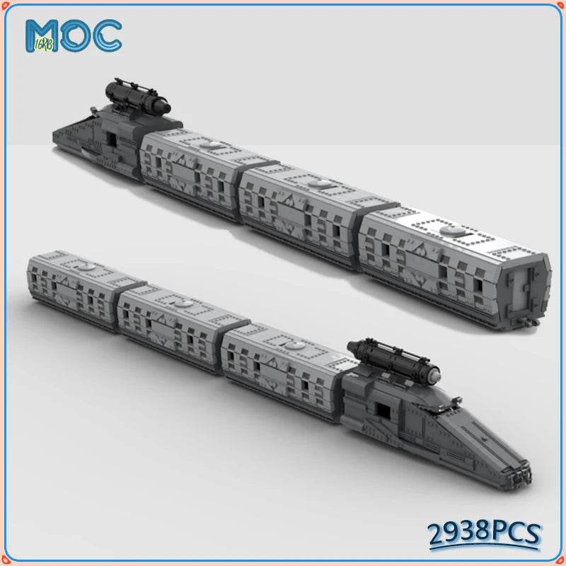 MOC Pike Spice Train Model Building Block Set 2938PCS DIY Toys Building Bricks MOC - ToylandEU