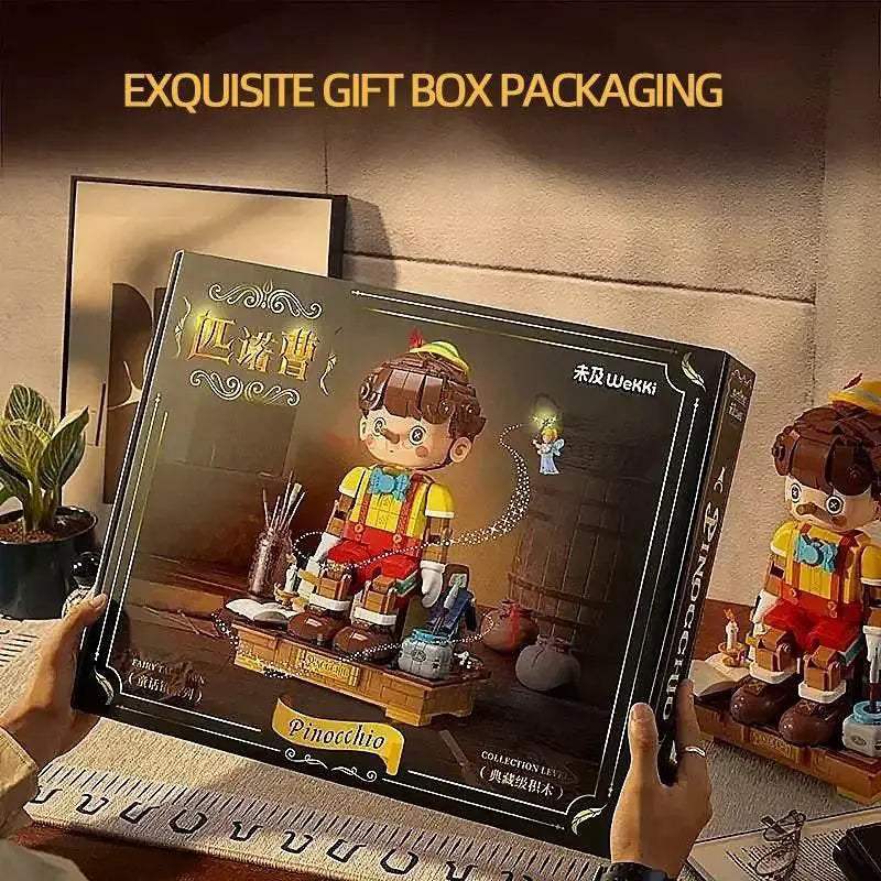 Pinocchio Building Blocks Classic Fairy Tale Doll Model Gifts - ToylandEU