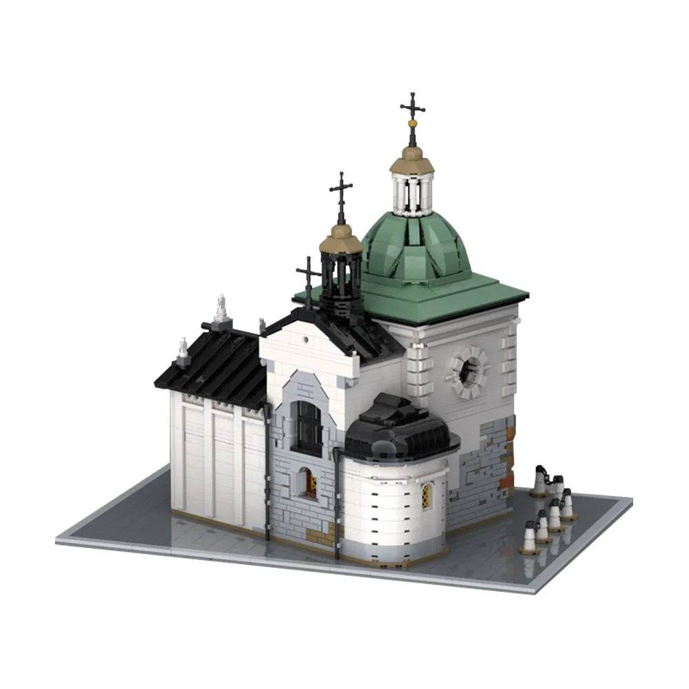 MOC Poland Adalbert's Church Model Building Blocks Gift - ToylandEU