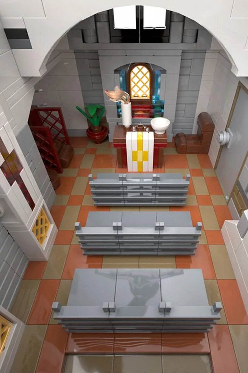 MOC Poland Adalbert's Church Model Building Blocks Gift - ToylandEU