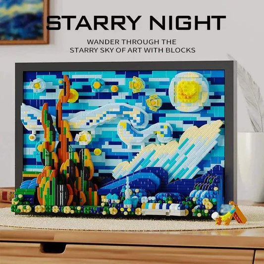  Creative 3D Oil Painting Building Blocks Toyland EU -  ToylandEU™
