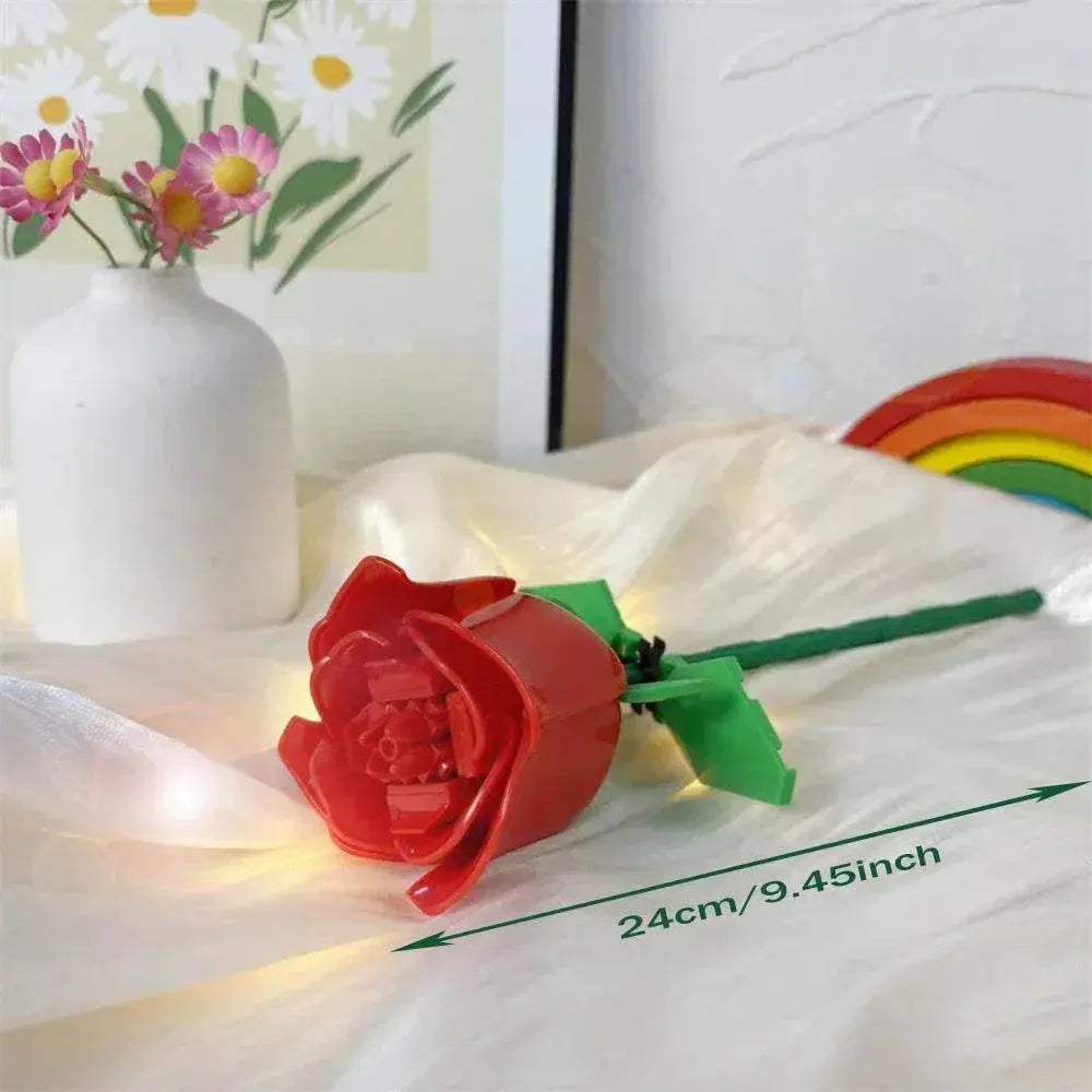  Premium 3D Rose Building Blocks Set Toyland EU -  ToylandEU™
