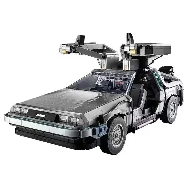 Premium Back To The Future Time Machine Building Blocks 1872 Pieces For Kids - ToylandEU