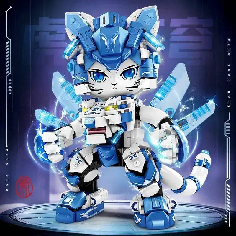 Premium Building Blocks 12 In 1 Articulated Panda And Zodiac Animals For Birthday And Christmas Gifts - ToylandEU