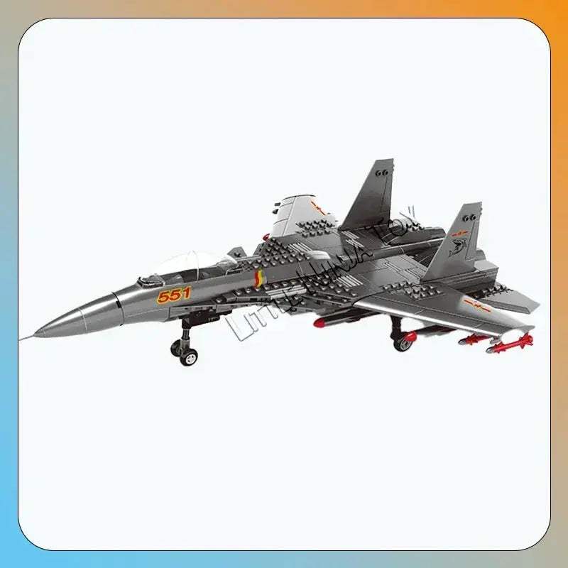 Premium Building Blocks Aircraft Series J 20 J 15 Spy Plane Model Lego Compatible For Collectors Ages 14 And Up - ToylandEU