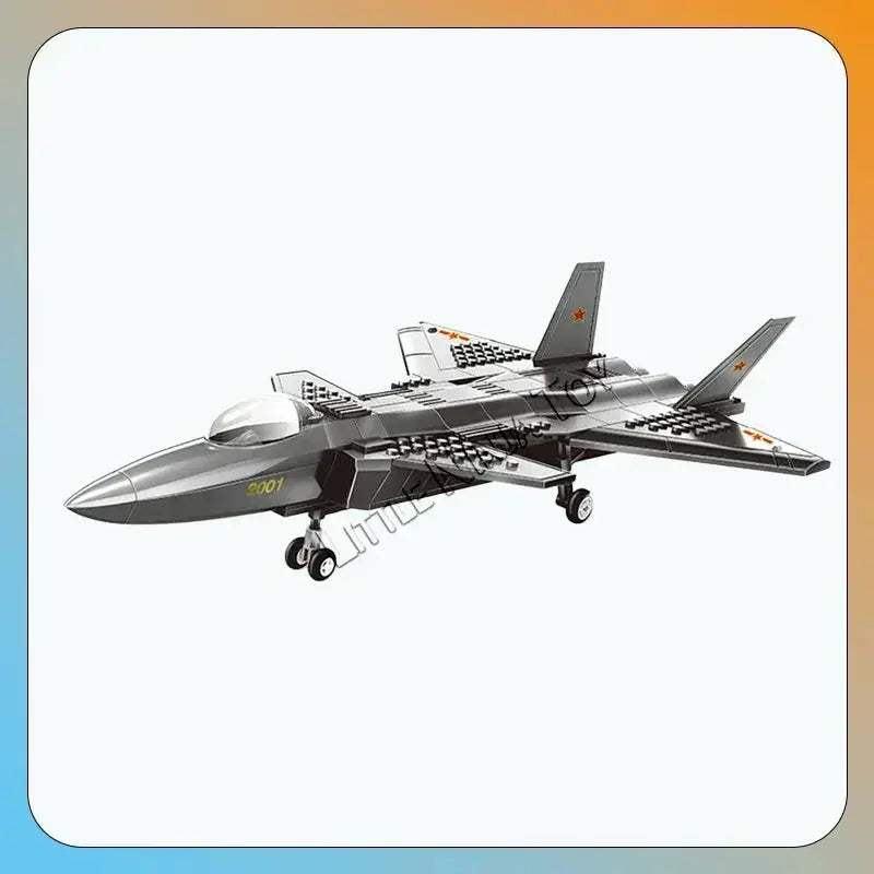 Premium Building Blocks Aircraft Series J 20 J 15 Spy Plane Model Lego Compatible For Collectors Ages 14 And Up - ToylandEU