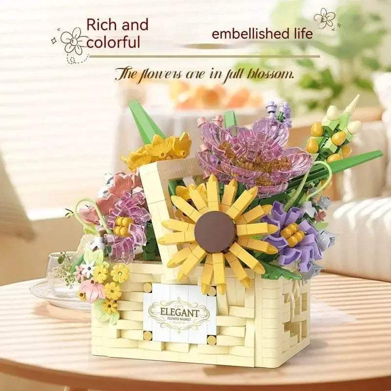 Vibrant 1263Piece Building Blocks Bonsai Kit Toyland EU -  ToylandEU™