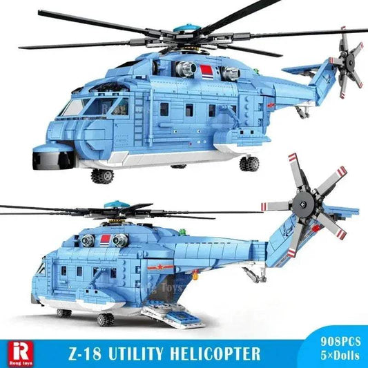  Creative Building Blocks 908 Helicopter Toyland EU -  ToylandEU™