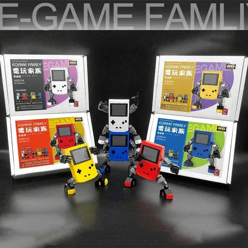 Premium Building Blocks Mech Robot Kit Inspired By Game Boy For Kids - ToylandEU