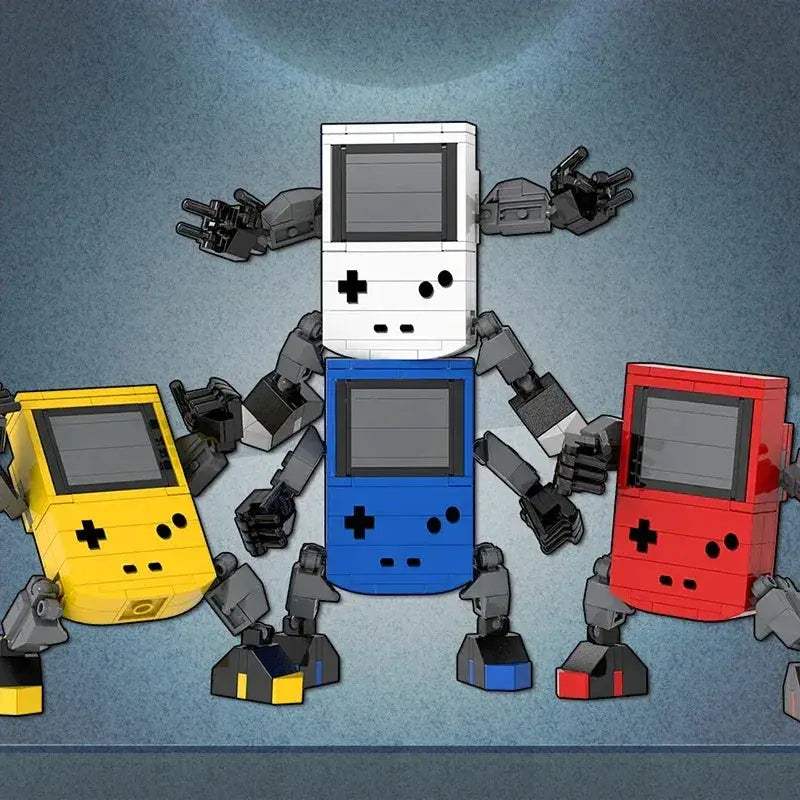 Premium Building Blocks Mech Robot Kit Inspired By Game Boy For Kids - ToylandEU