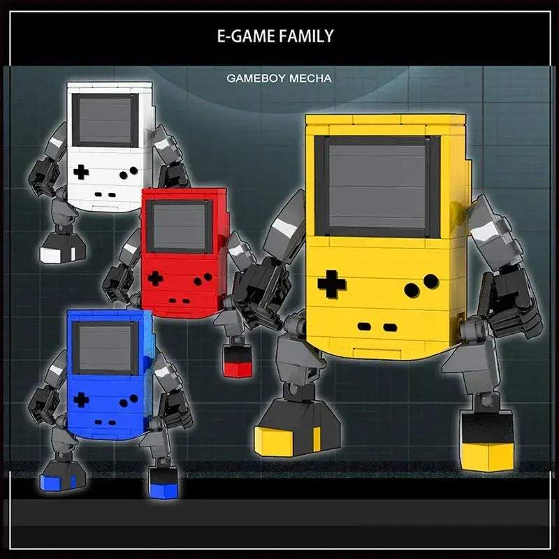 Premium Building Blocks Mech Robot Kit Inspired By Game Boy For Kids - ToylandEU