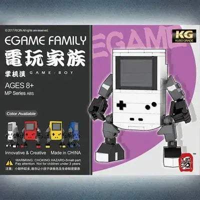 Premium Building Blocks Mech Robot Kit Inspired By Game Boy For Kids - ToylandEU