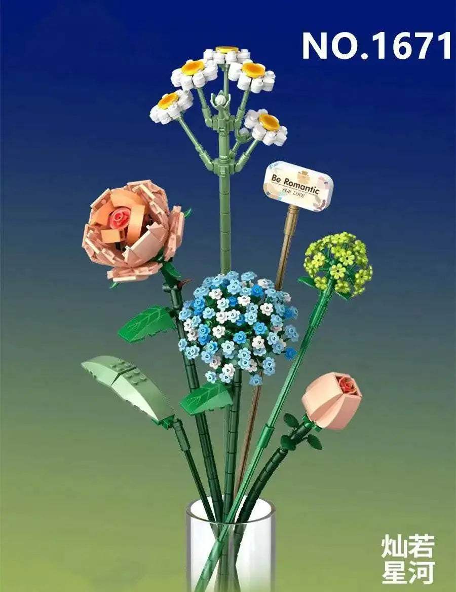  Enchanting Mini Flower 646pcs Puzzle Toyland EU -  ToylandEU™