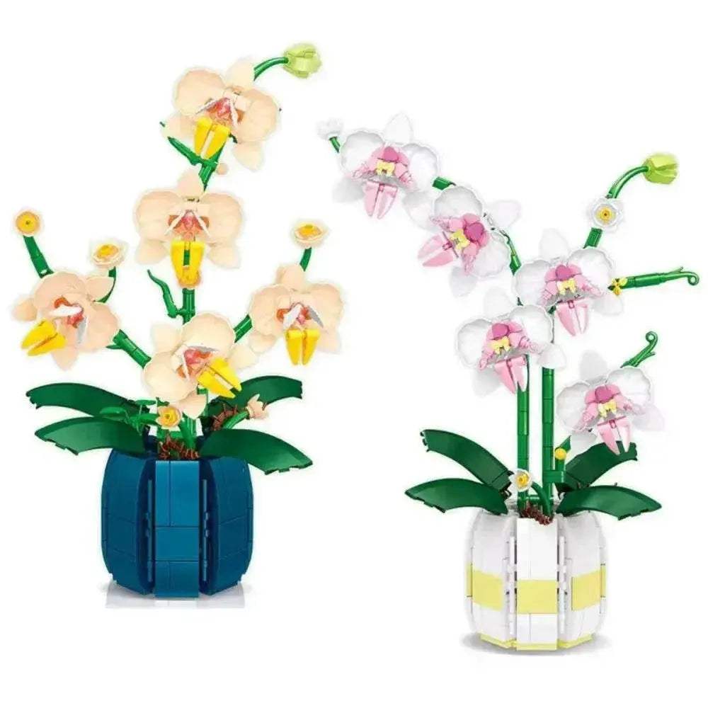  Premium Building Blocks Orchid Bonsai Model3D Toyland EU -  ToylandEU™