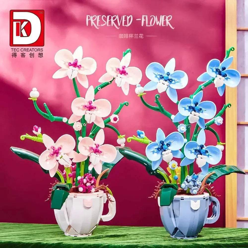  Bright Building Blocks Orchid Bonsai Model Toyland EU -  ToylandEU™