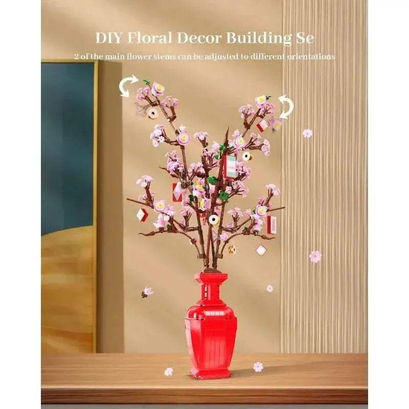  Vibrant Building Blocks Small Peach Blossom Toyland EU -  ToylandEU™