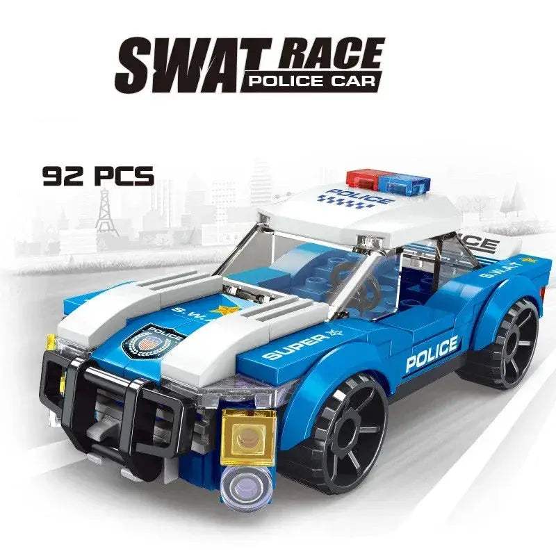 Premium Building Blocks Set Compatible With Lego City Police Helicopter Car Plane MOC Educational Toy For Children - ToylandEU