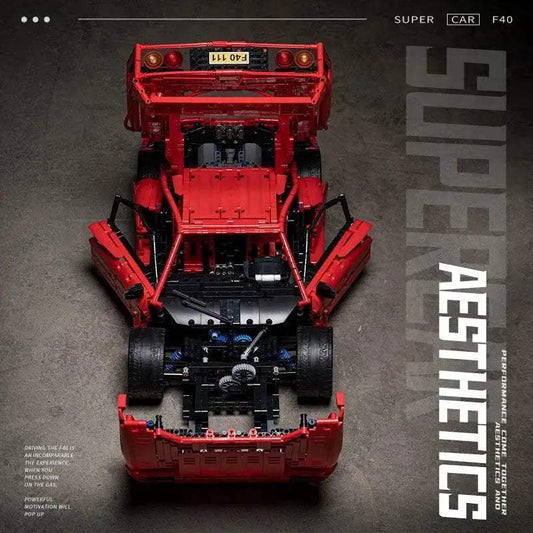  Premium F40 Super Car Building Blocks Toyland EU -  ToylandEU™