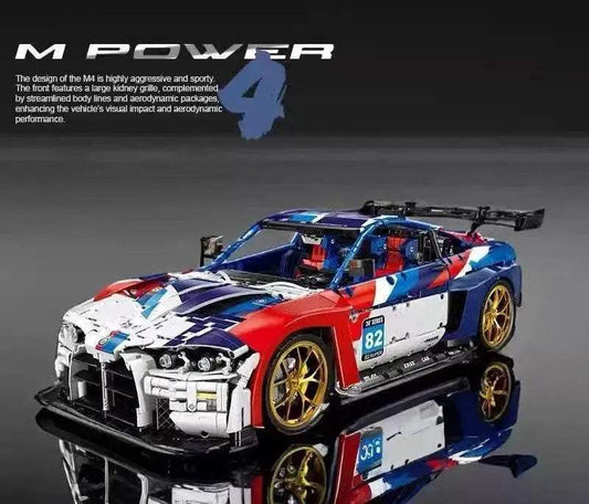 Premium Building Blocks Supercar MOC Tech For Adults Kids - ToylandEU