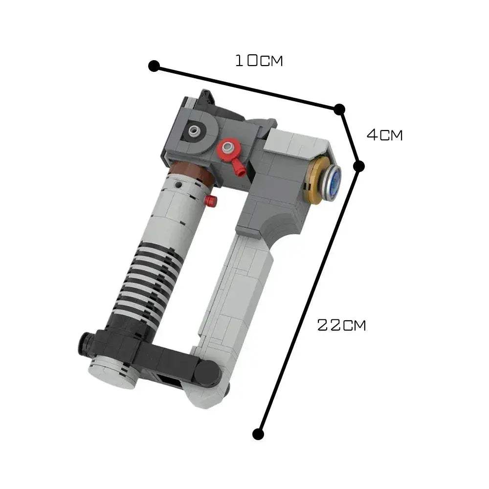 Premium Lego Compatible Lightsaber Hilt Building Blocks Set For 12 Plus Fans - ToylandEU