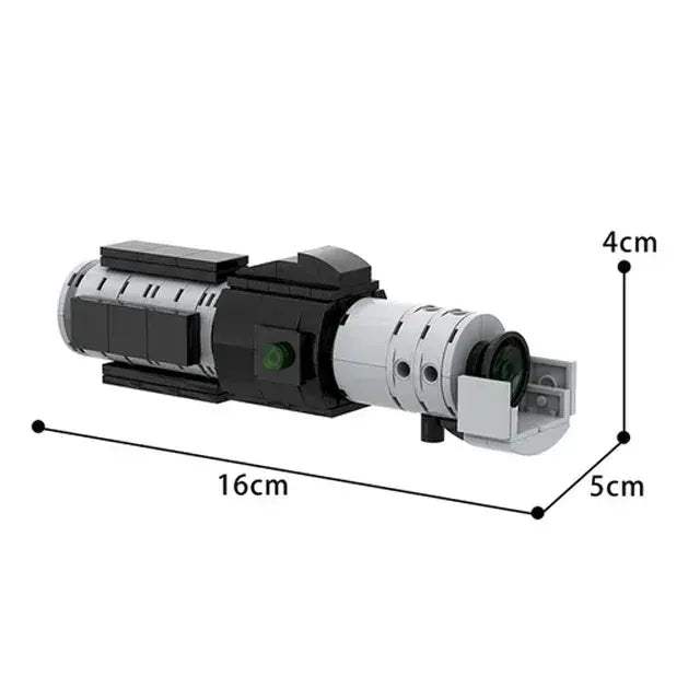 Premium Lego Compatible Lightsaber Hilt Building Blocks Set For 12 Plus Fans - ToylandEU