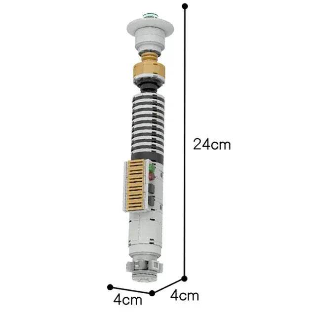 Premium Lego Compatible Lightsaber Hilt Building Blocks Set For 12 Plus Fans - ToylandEU