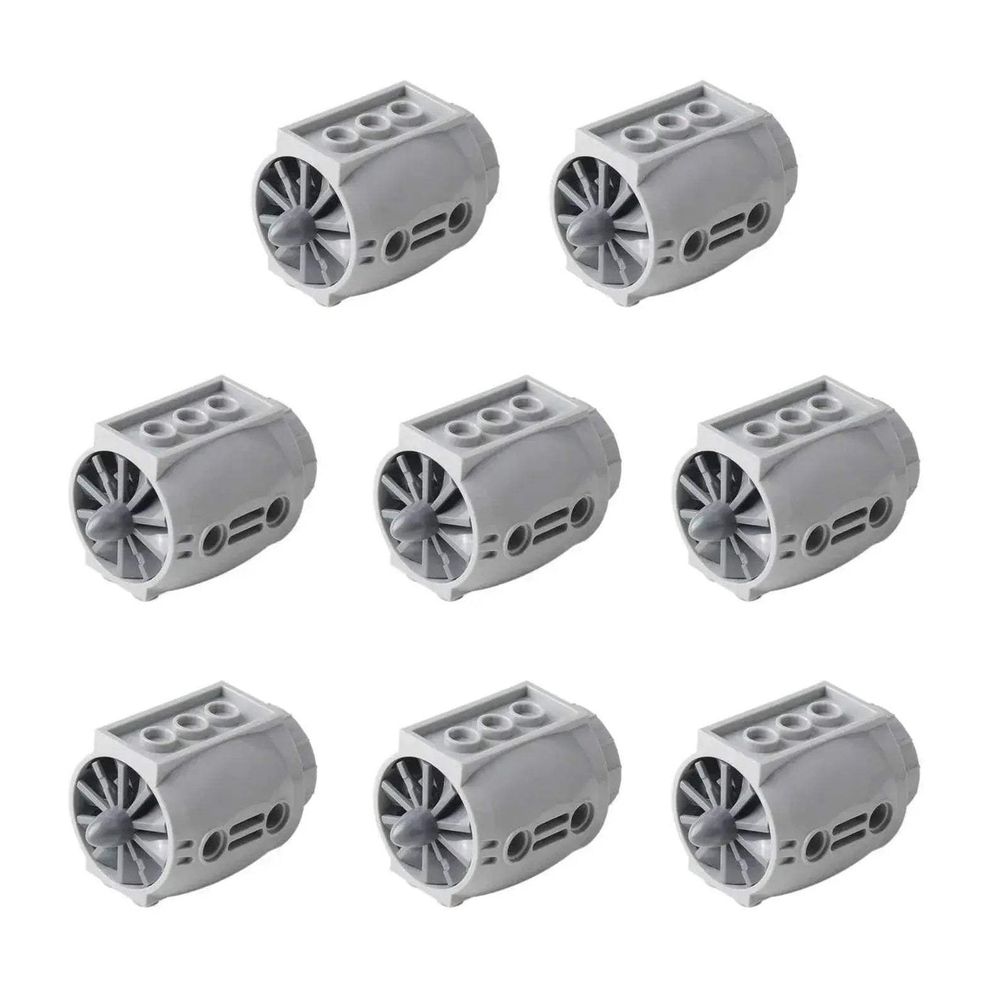 Premium MOC Technical Parts Building Blocks Accessories Aircraft Engine With Propeller Blades 4x5x3 For Lego Enthusiasts - ToylandEU