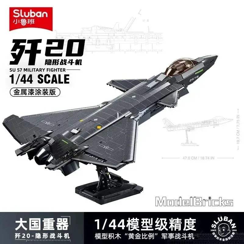 Premium Military Aircraft Building Blocks Set Compatible With Lego For Aviation Enthusiasts - ToylandEU