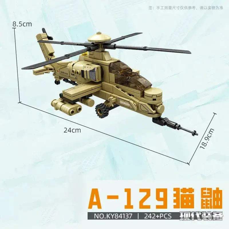 Premium Military Aircraft Building Blocks Set Compatible With Lego Self Locking Bricks For Kids - ToylandEU