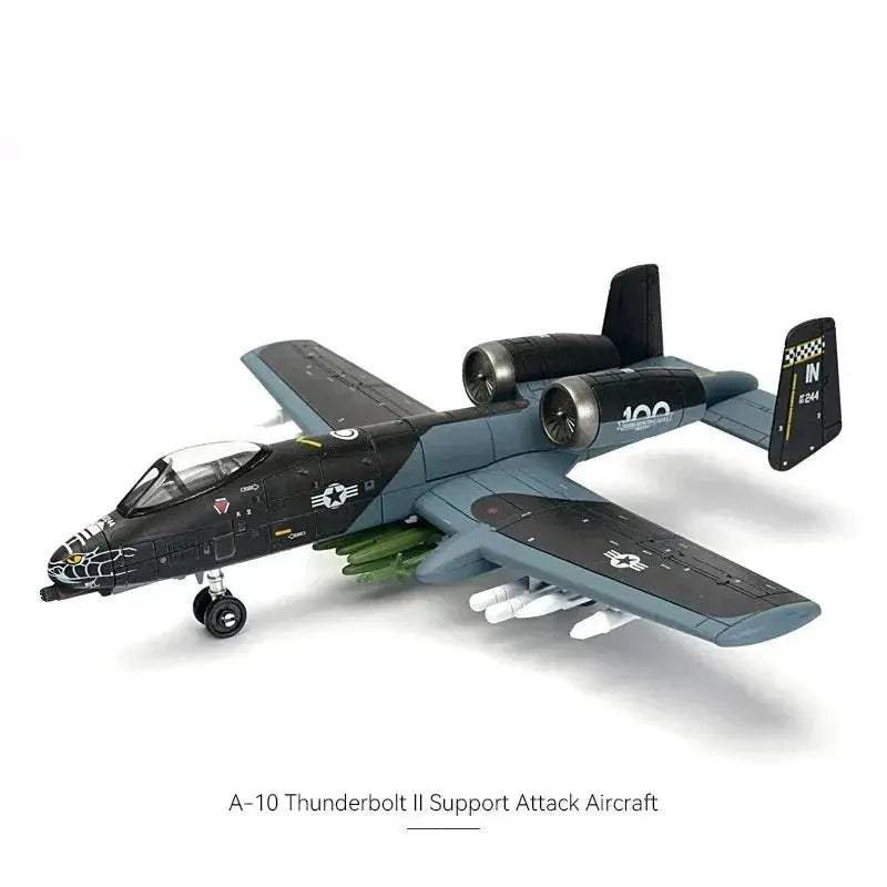 Premium Military Building Blocks 1 72 Scale Attack Aircraft And Transport Vehicle Model Toys For Boys Christmas Gift - ToylandEU