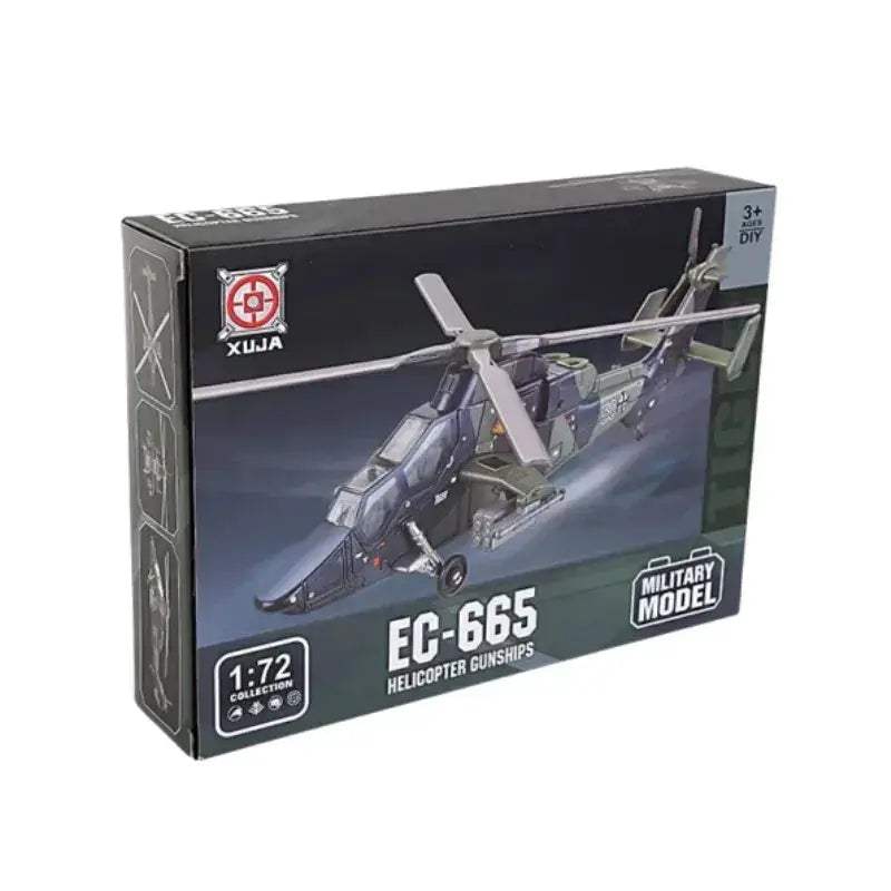 Premium Military Building Blocks Helicopter Model One Seventy Two Scale Lego Compatible Gift For Boys - ToylandEU